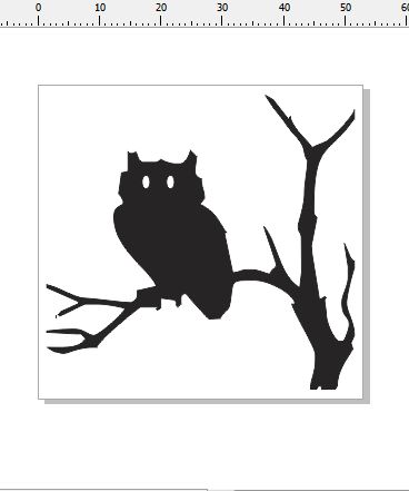 Owl card size 53 x 51 card size pack 3